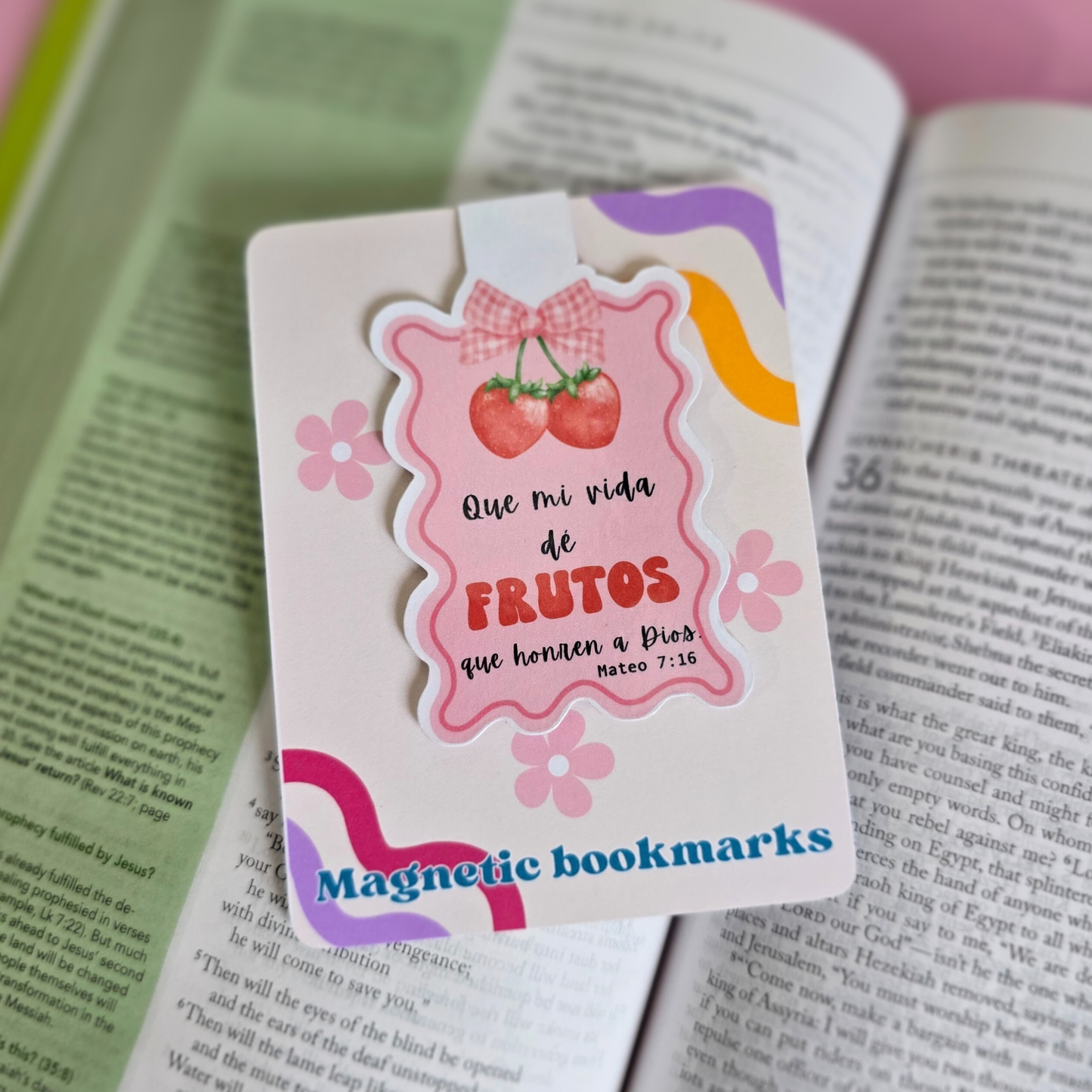 Que mi vida dé frutos que honren a Dios