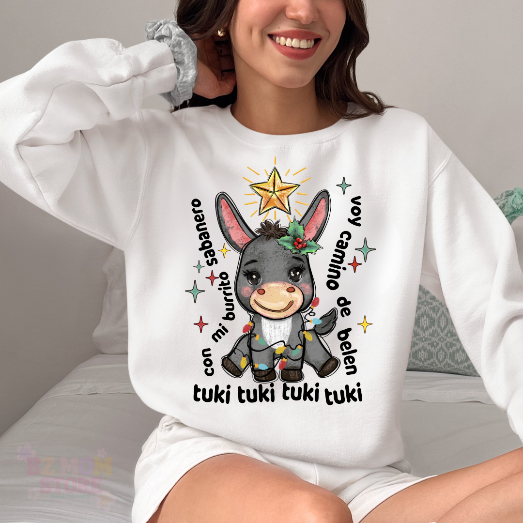 "Mi Burrito Sabanero" Sweatshirt