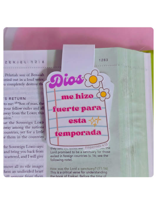 God Made Me Strong for This Season (spanish version)