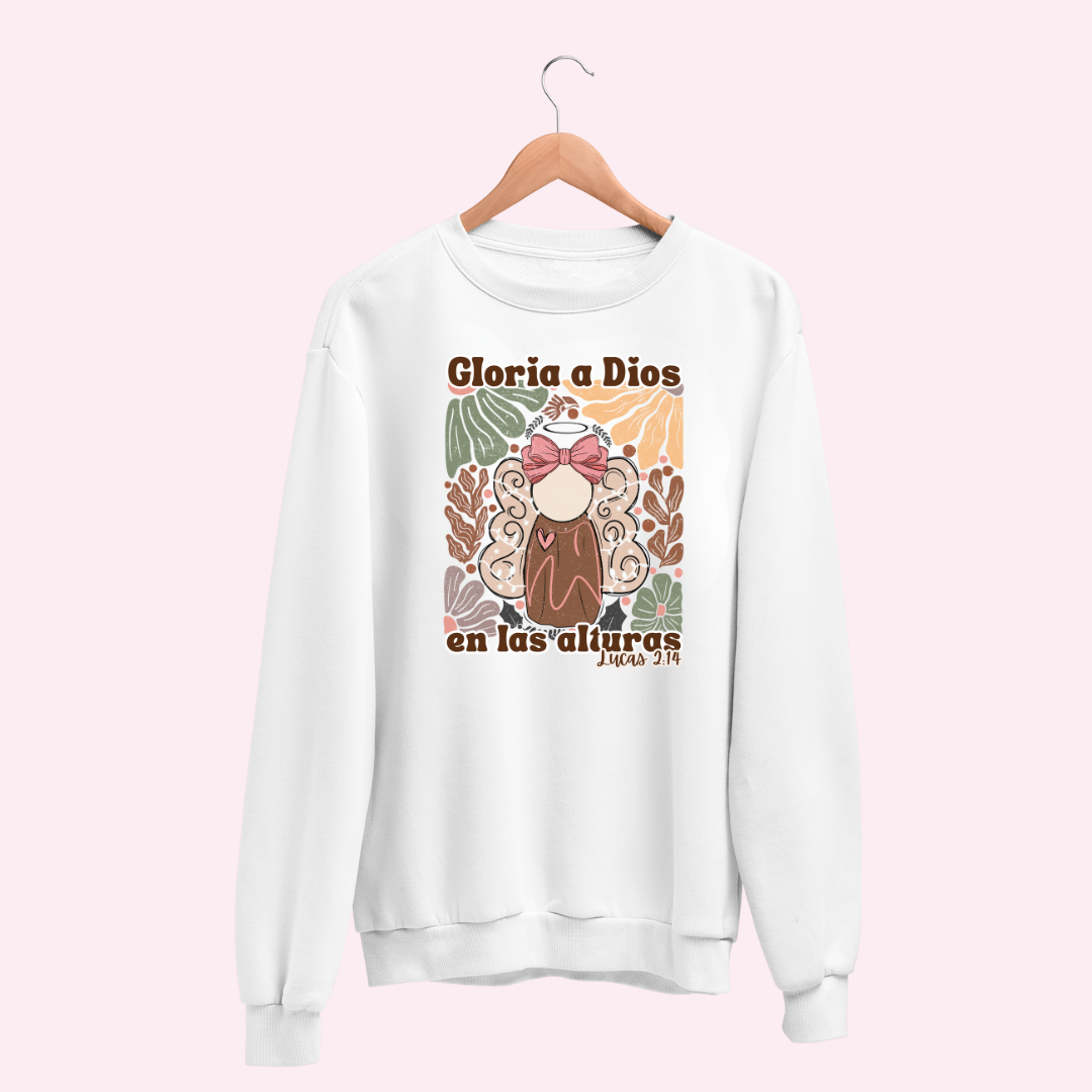 “Gloria en las Alturas” sweatshirt