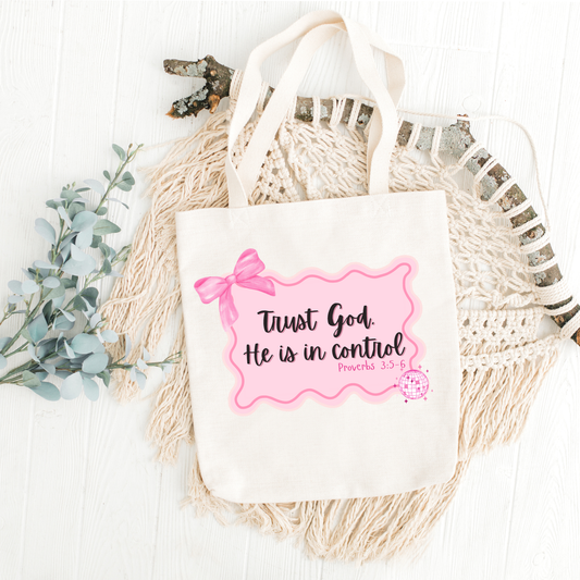 Trust God Tote bag